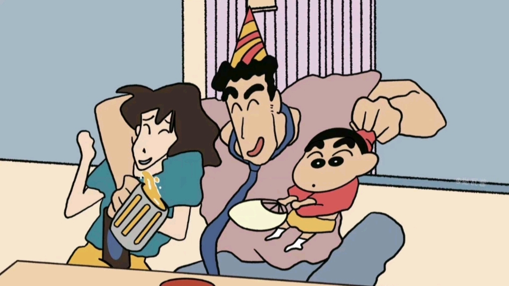 超有爱的野原一家 有很温暖很搞笑很爱小新的美伢