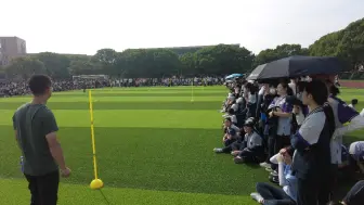 Скачать видео: 4K丨海盐元济高级中学 运动会教师项目 滚轮胎（高二组视角