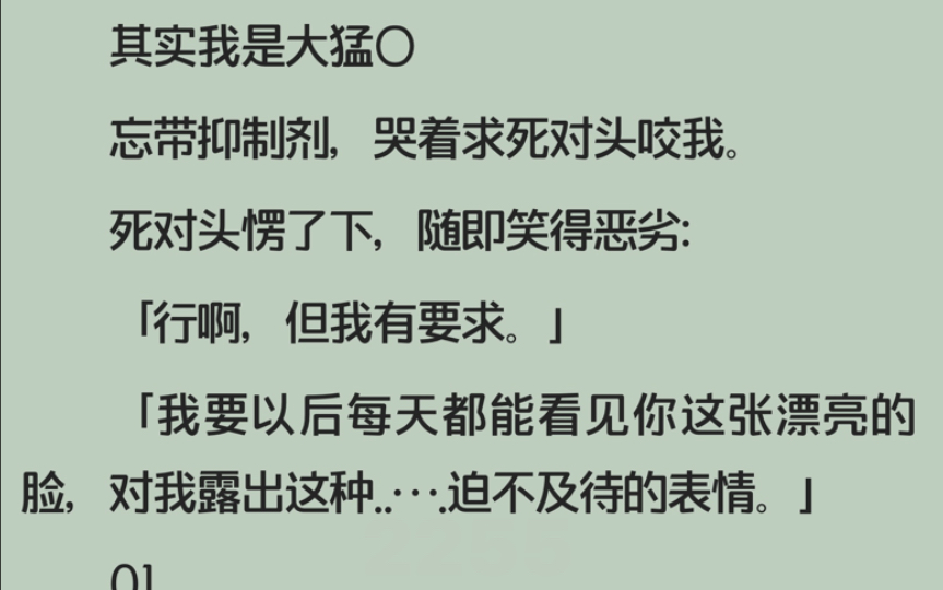 全文/双男主/希望相见在花市/不可一世校霸O X 高冷学霸A/小甜饼哔哩哔哩bilibili