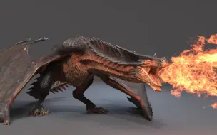 Download Video: 【3D动画参考】飞龙动画 Tyrant Dragon Animation