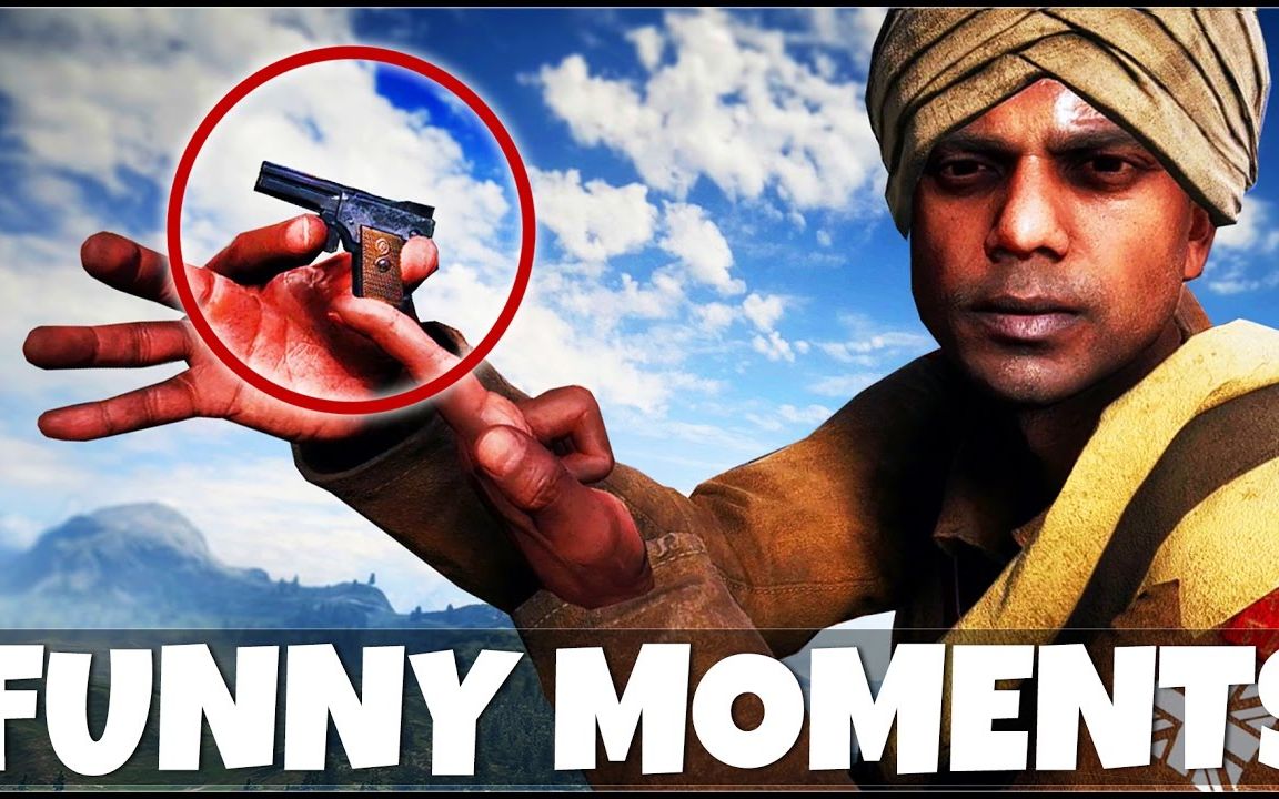 【战地1】搞笑时刻 最小的手枪(和各种bug)