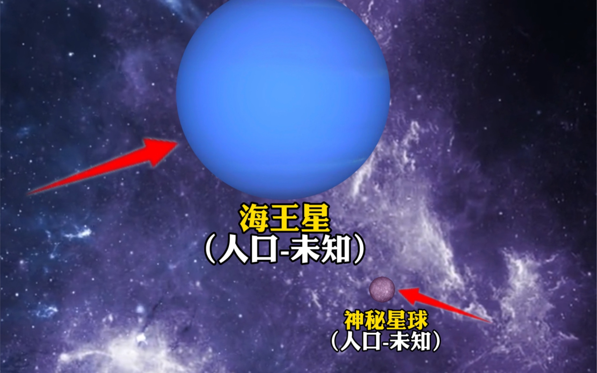 八大行星中最冷的星球“海王星”,表面温度最低218CⰬ距离地球约43亿公里.哔哩哔哩bilibili