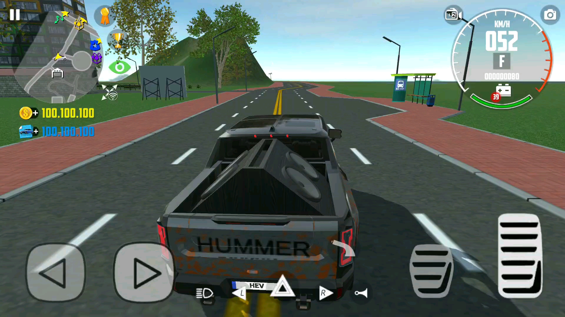 《汽车模拟器2》电动皮卡越野