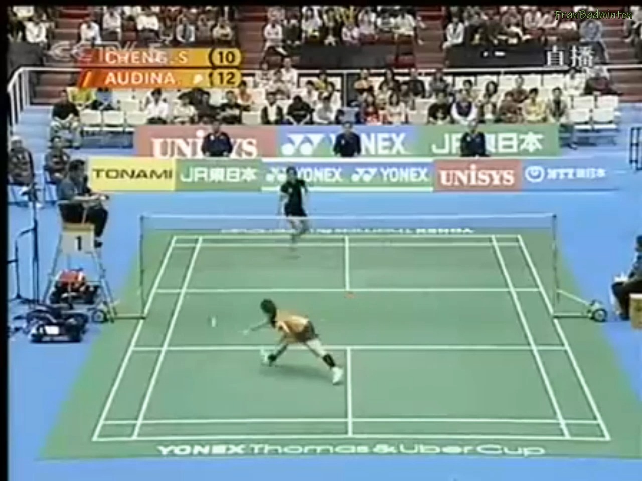 张海丽VS郑韶婕 2006 Uber Cup SF哔哩哔哩bilibili