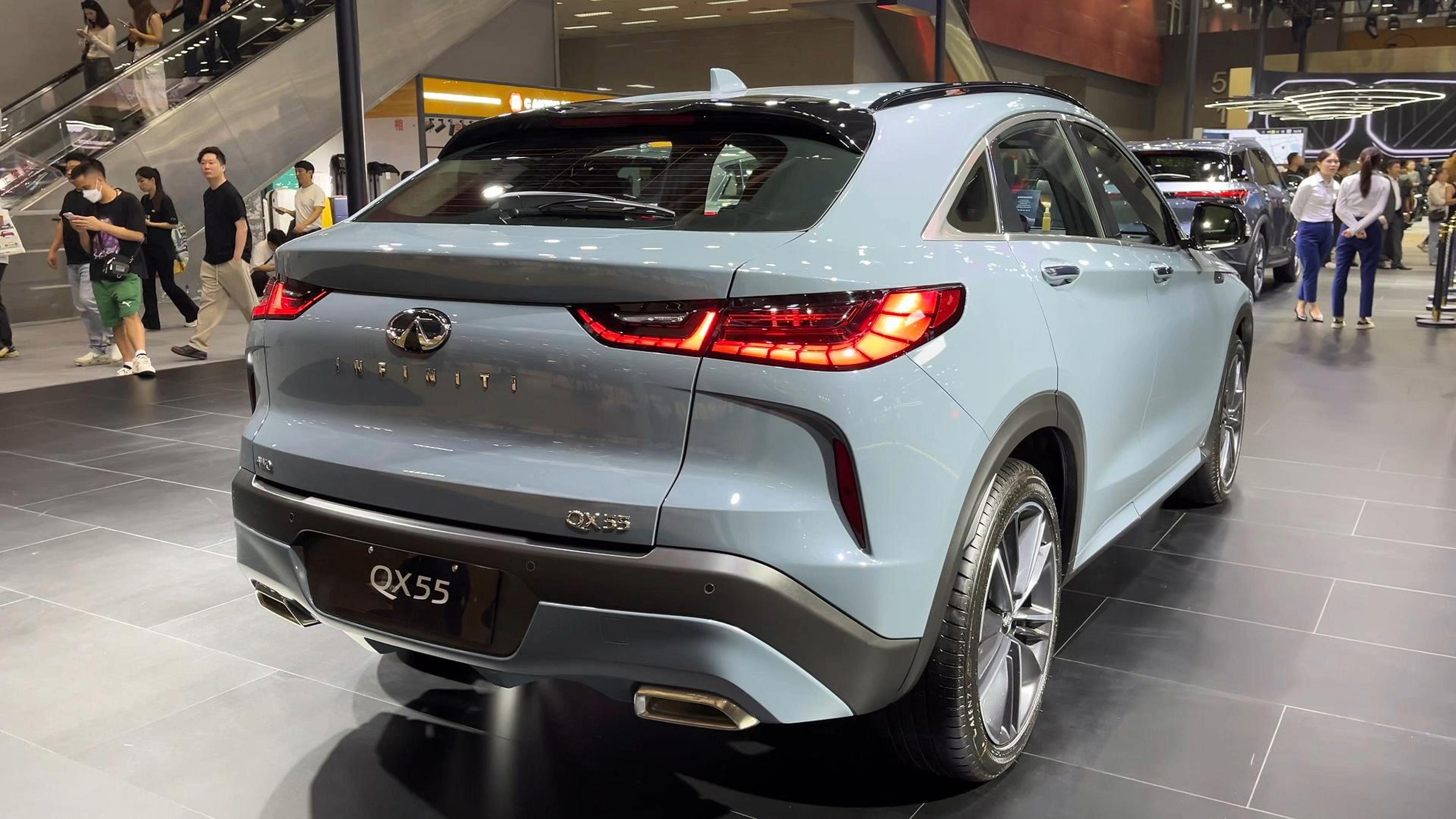 2022款英菲尼迪qx55静态体验,外观与内饰全方位展示