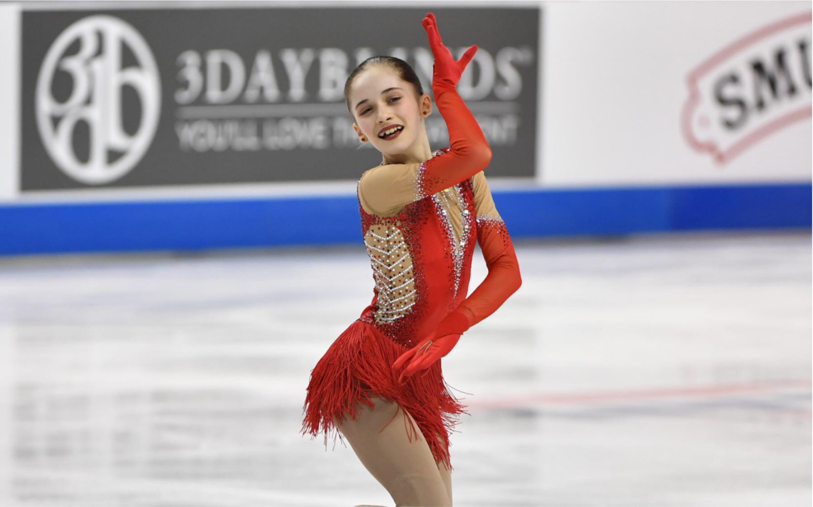 花样滑冰isabeaulevito20074tattempt姿态超优雅的美国小女单2021