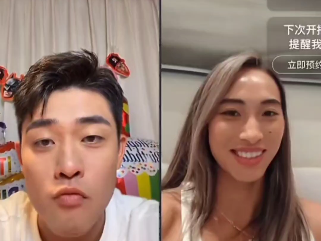 太逗！郑钦文吴易昺直播连线，称看到帅哥变夹子音，女王反击：你不帅