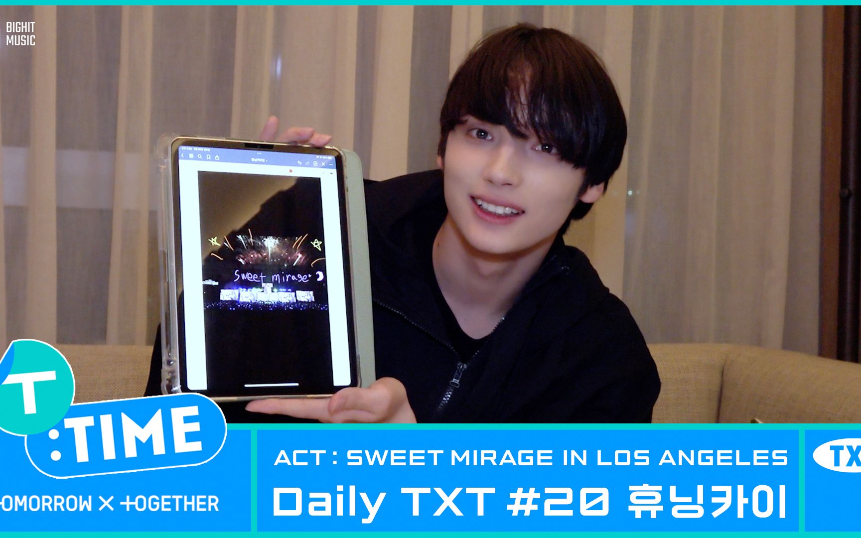 [图][T:TIME] Daily TXT 20 HUENINGKAI in Los Angeles - TXT