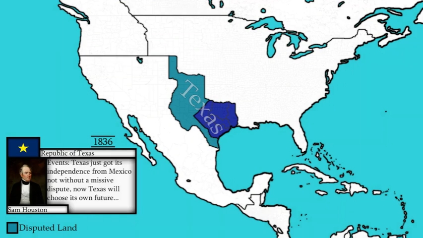 【架空历史地图】德克萨斯州历史(1836~2020)哔哩哔哩bilibili