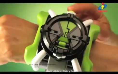 [图]转载 BEN10 ben10 Omnitrix lanzafiguras 少年骇客 再显神威 2 2016 玩具广告 變身手錶裝置手表彈射發射玩具