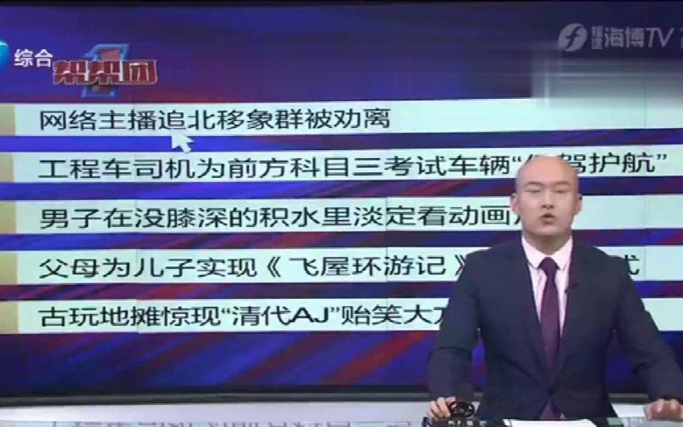 福建热议:野象北移动,网络主播却追象群跑,蹭热度需理性!哔哩哔哩bilibili