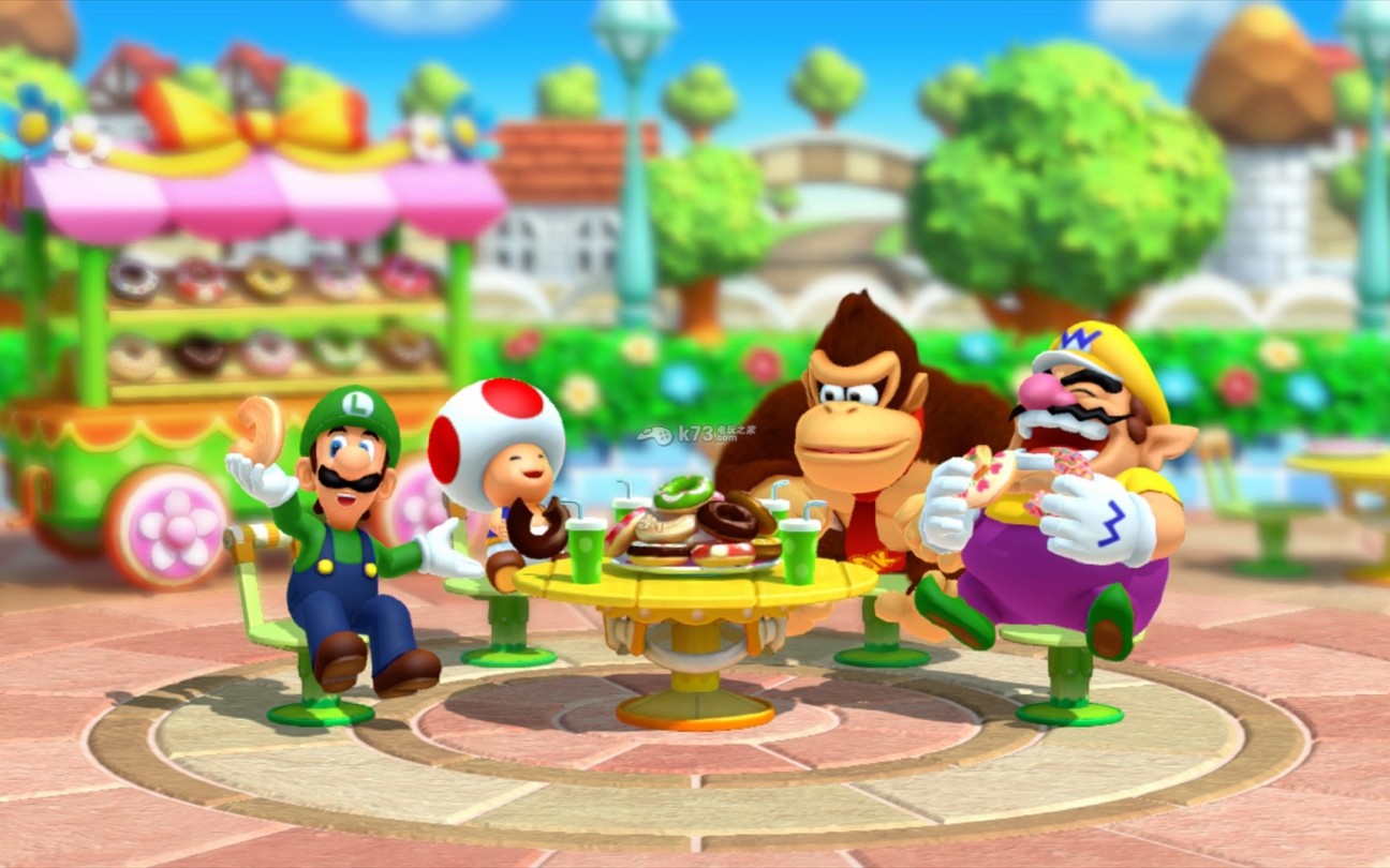 超级马里奥聚会:小游戏合集(1) 马里奥聚会:星星冲刺