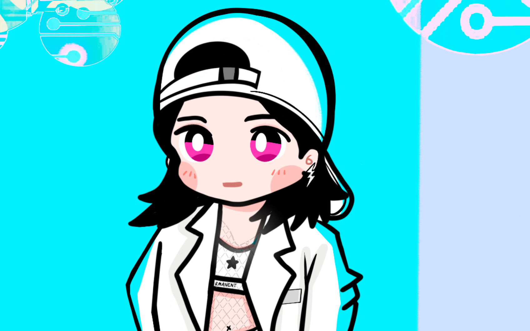 【procreate】李斯丹妮q版第二弹