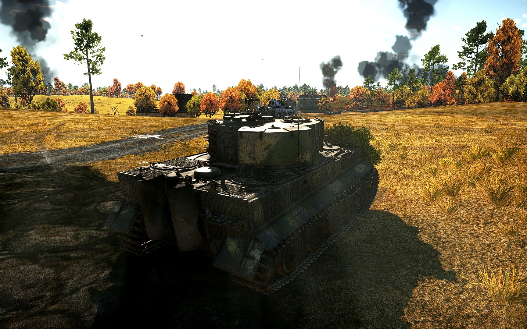 战争雷霆虎式当班长重振历史辉煌一路平推直接压家