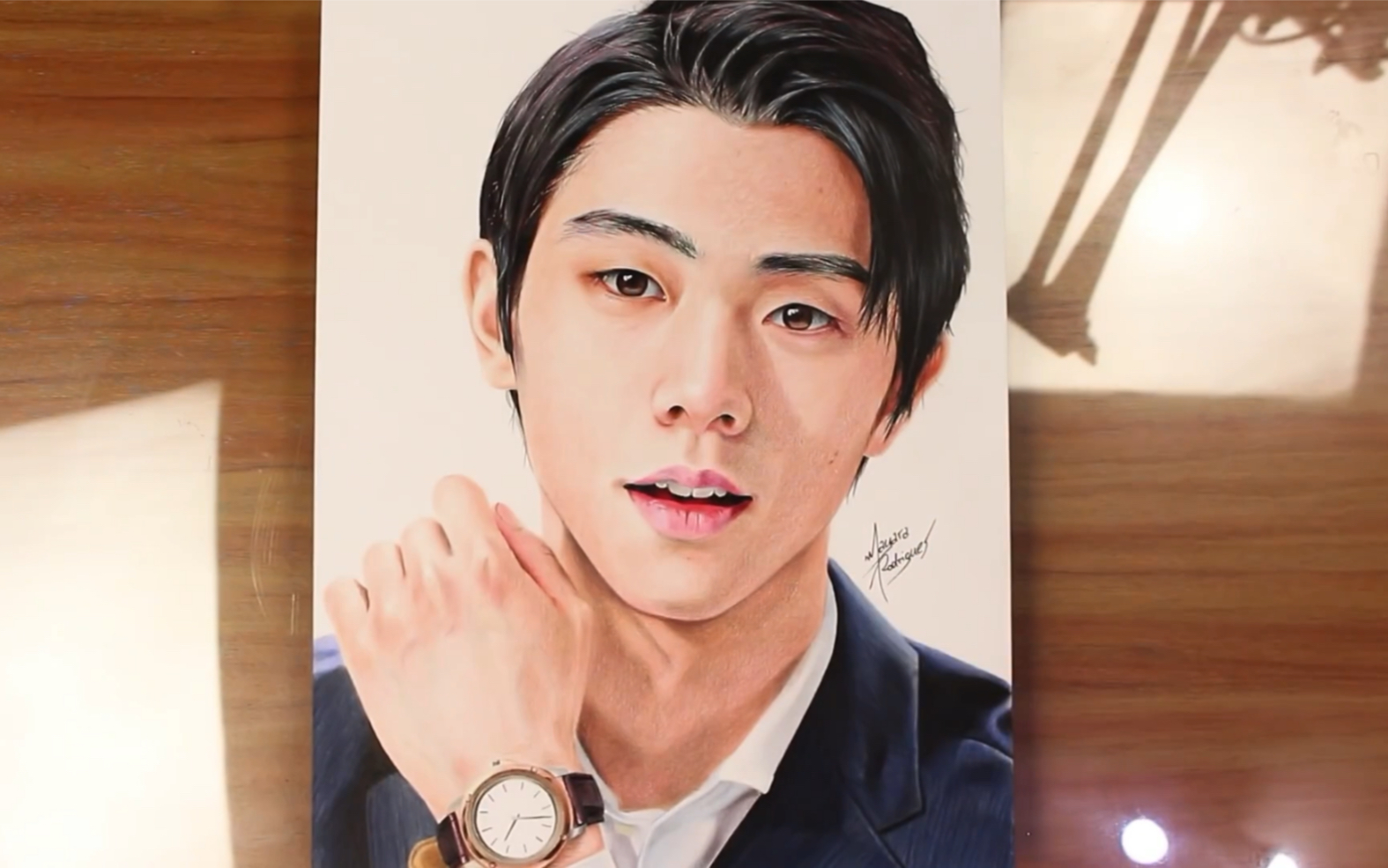 搬运羽生结弦1080p黑洞期这么久我们恐怕只能自己画一个羽生结弦了超