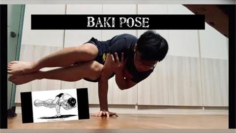 Baki Hanma Pose! Baki cosplay Soon! In progress #shorts #bakihanma #baki  #yujirohanma #workout - BiliBili