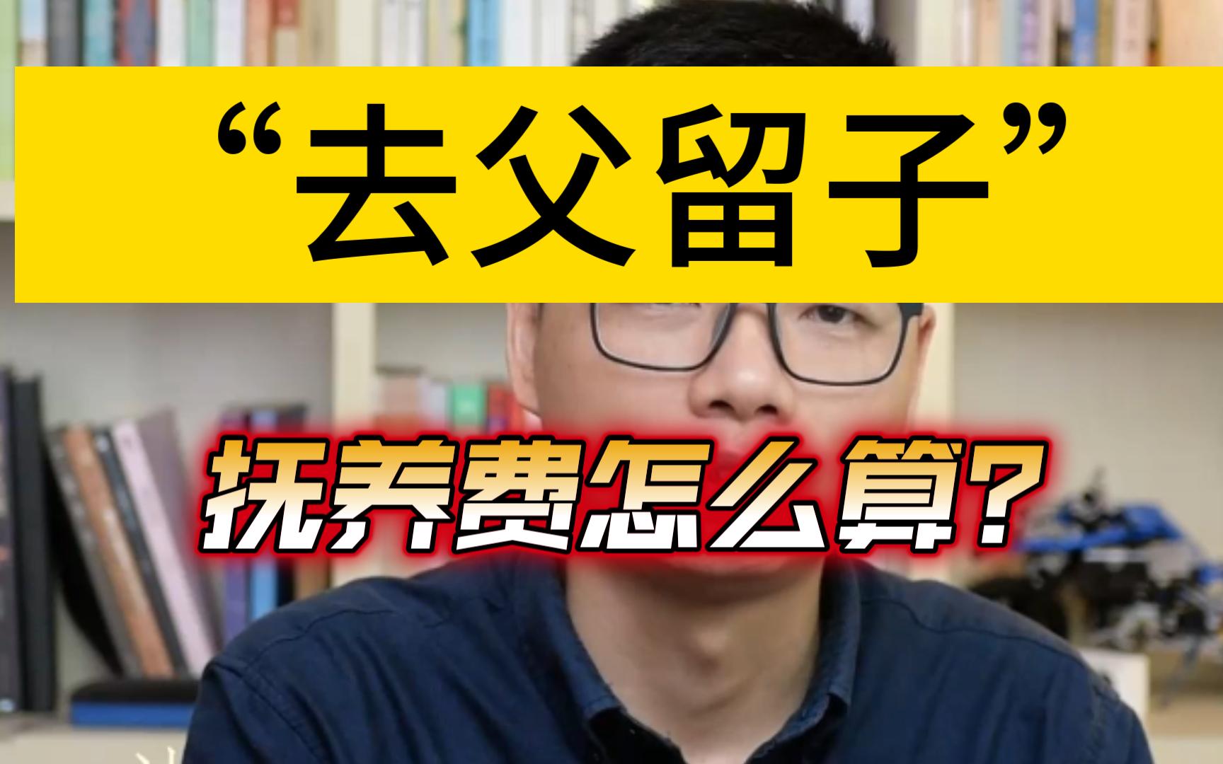 抚养费给多少?“去父留子”后付多少抚养费合适哔哩哔哩bilibili