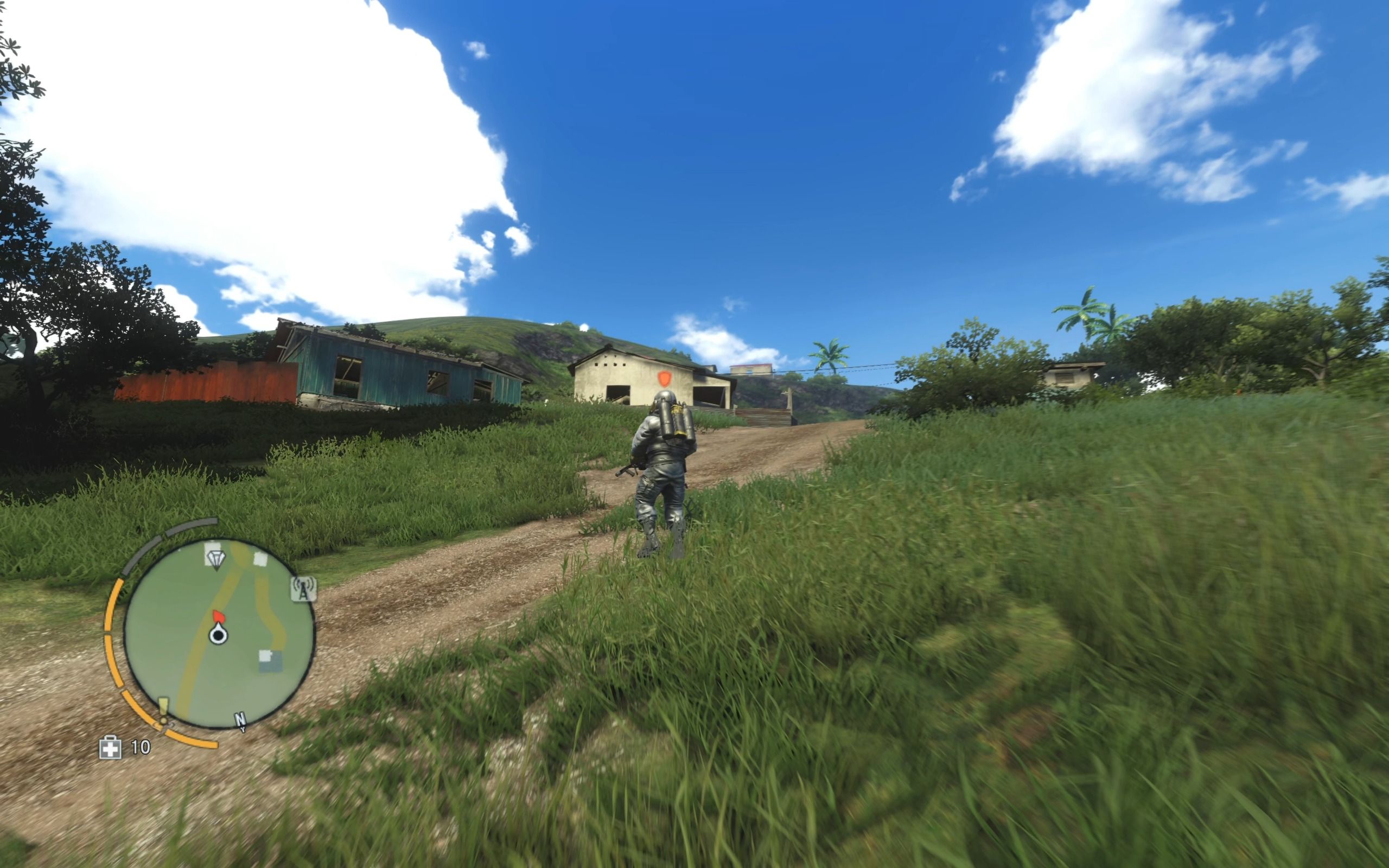 孤岛惊魂3通缉猎杀,重甲兵是真的有够瞎的