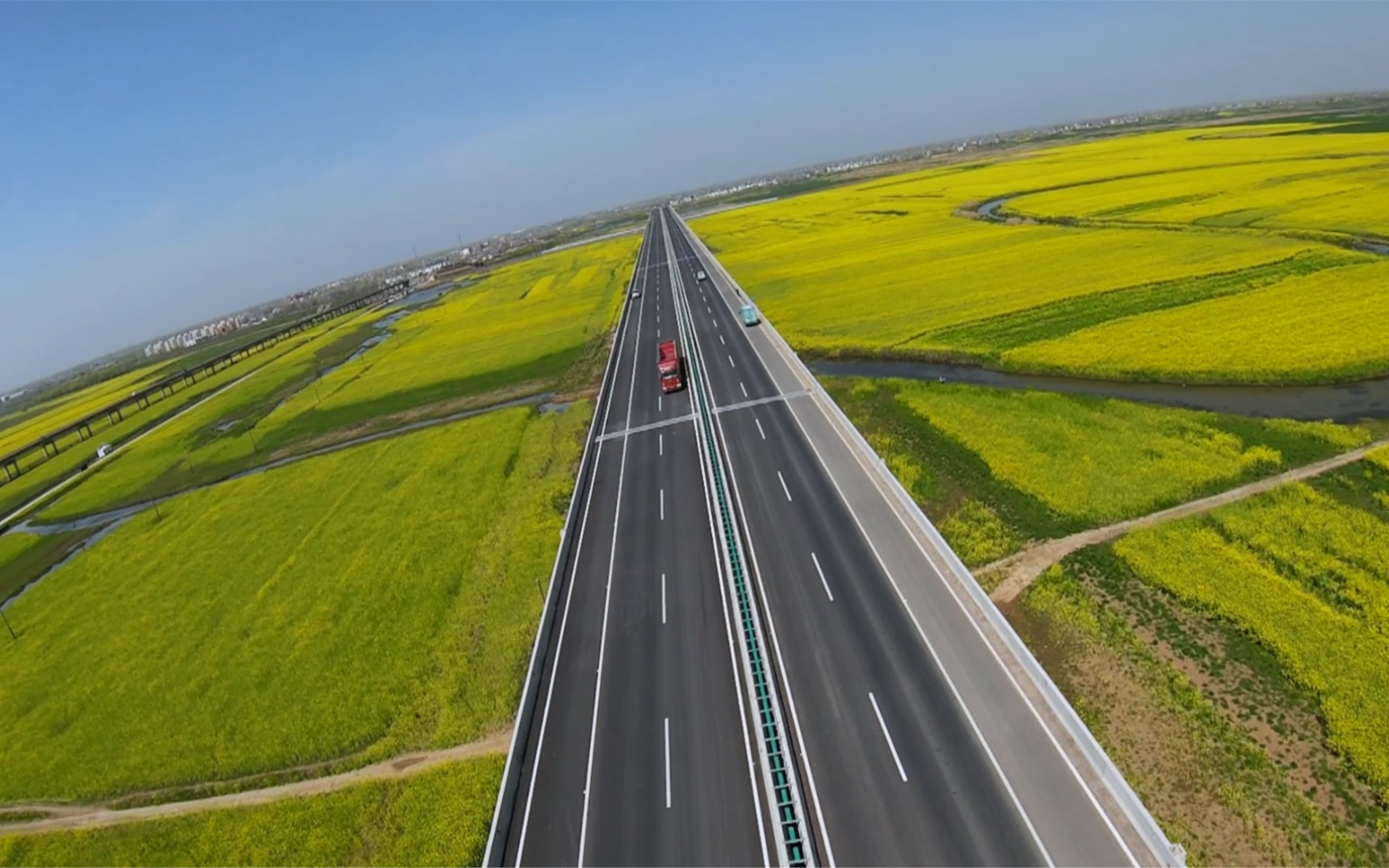 大疆fpv #开s都手抖的小白,首次接触航拍-中岗大桥下的有才华