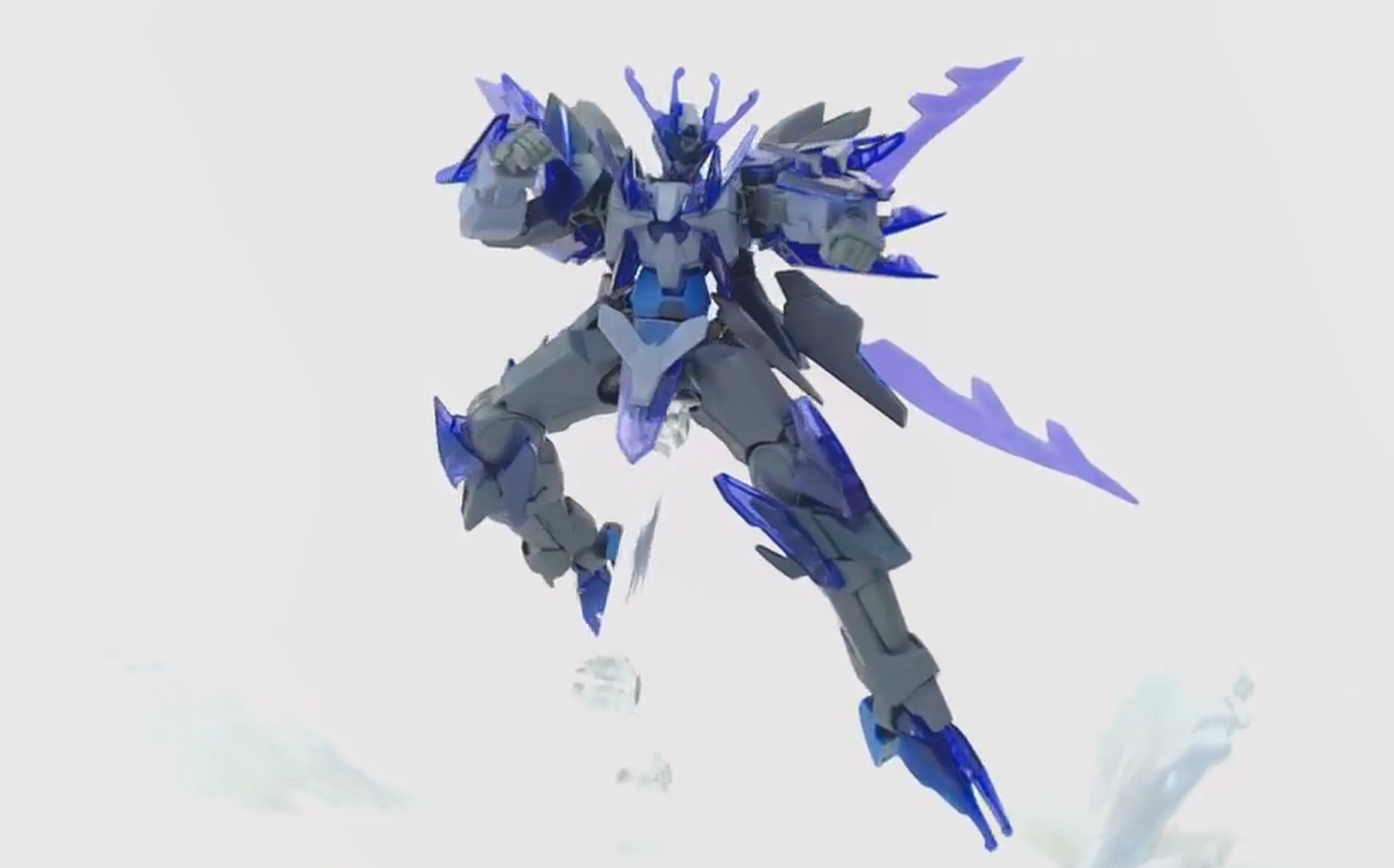 模型速组hgbf瞬变高达冰川高达创战者trytransientgundamglacier