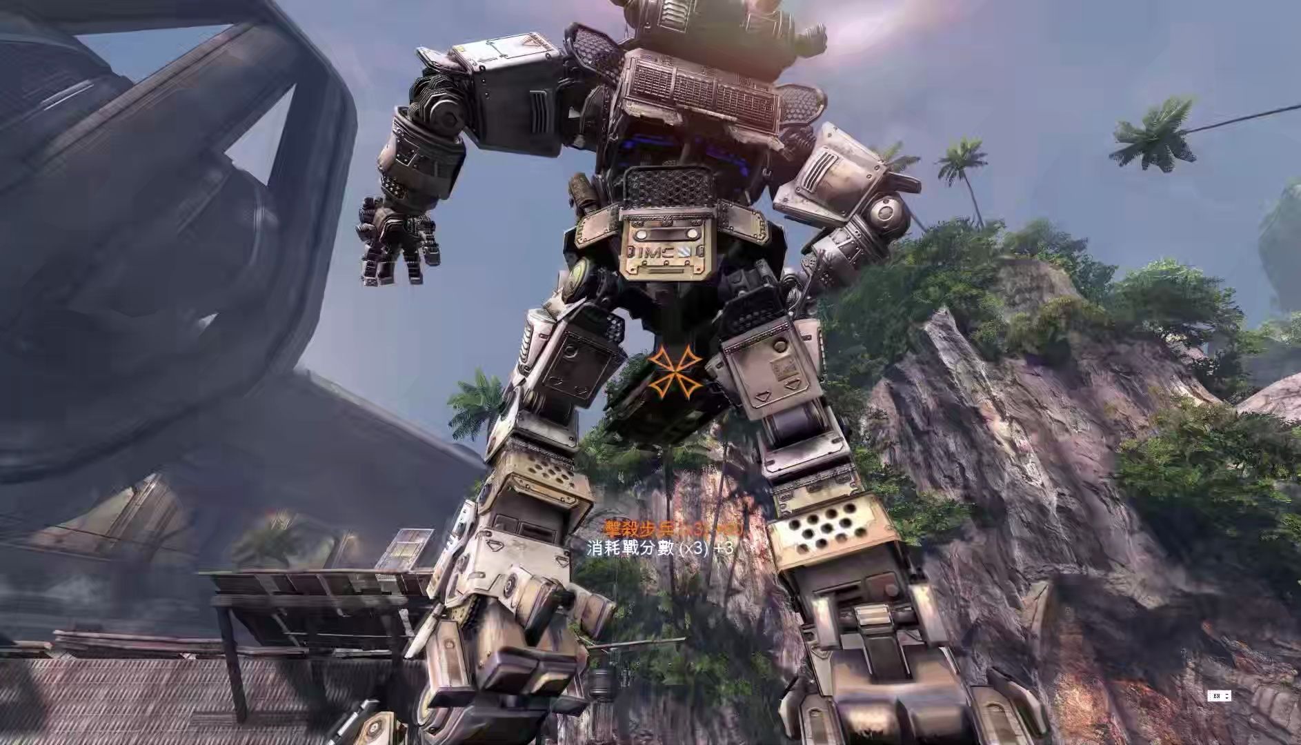 泰坦陨落一代 天图级泰坦使用飞行核心珍贵影像