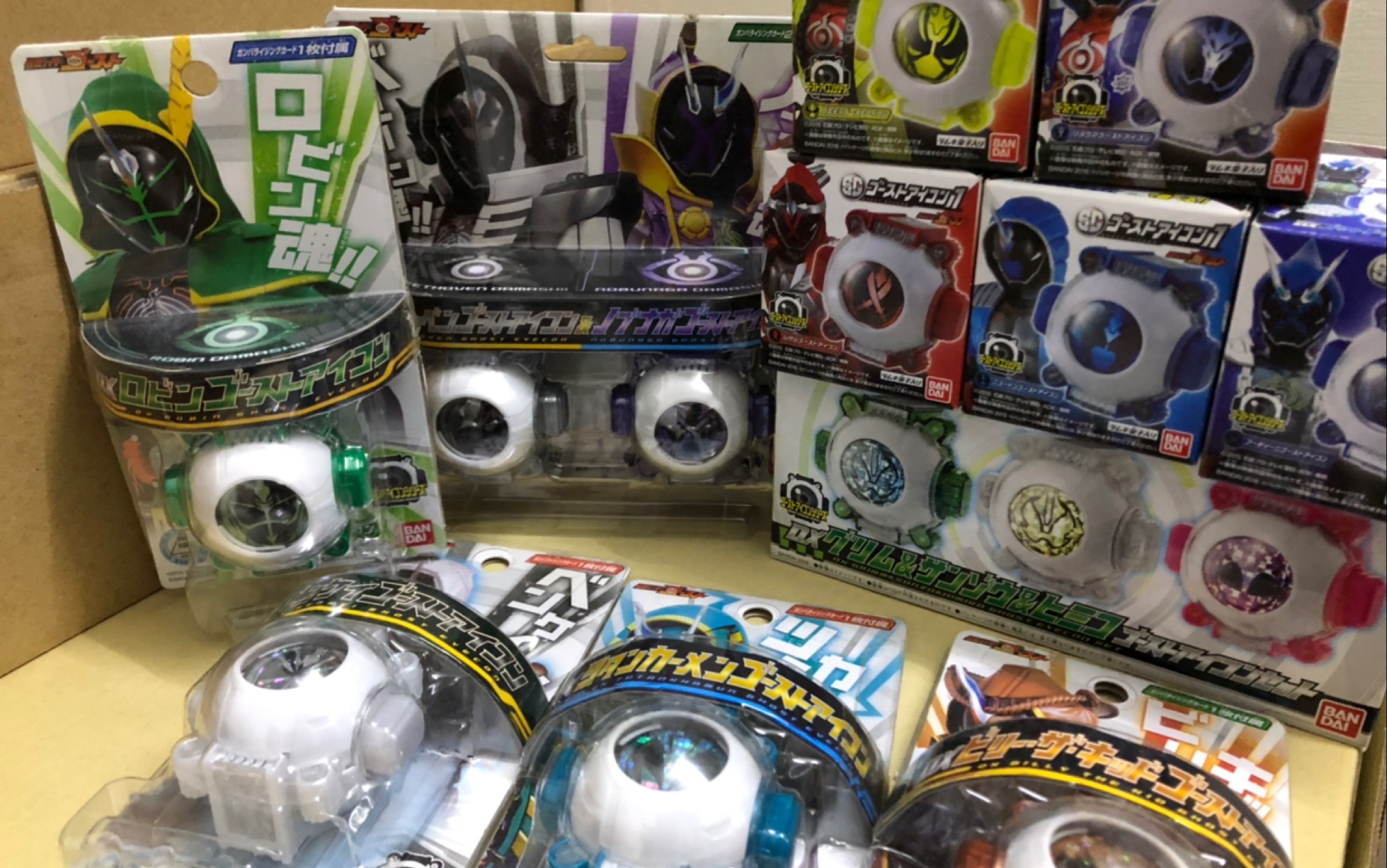 dx系列 假面骑士ghost dx 15英雄伟人 眼魂 ghost eyecon 演示