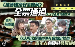 Download Video: 《维护国家安全条例》完成立法，年轻人怎么看？