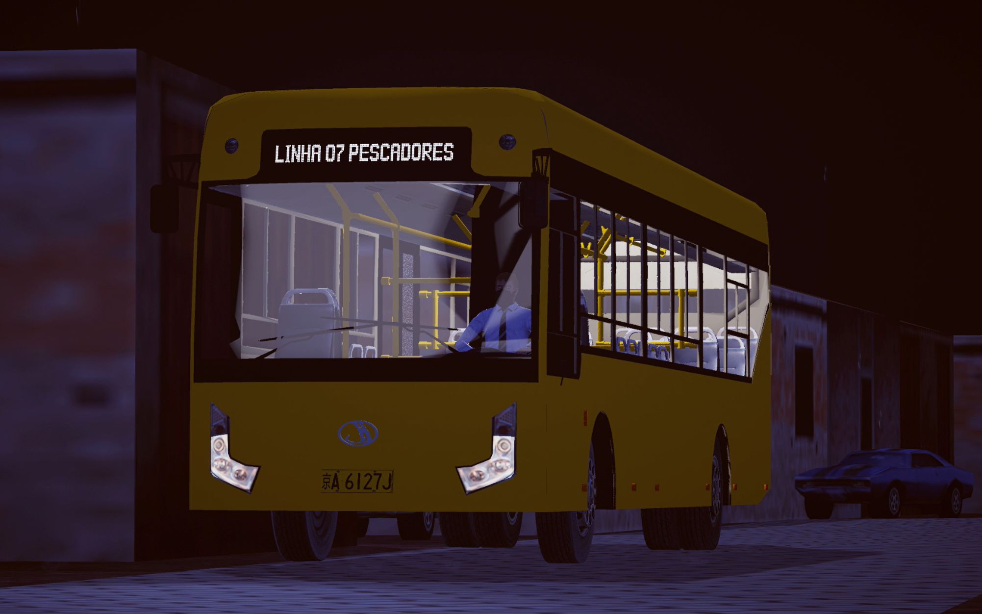 pbsu电脑版47夜雨中驾驶京华bk6122ev2行驶于alckmin地图07线jaz制作