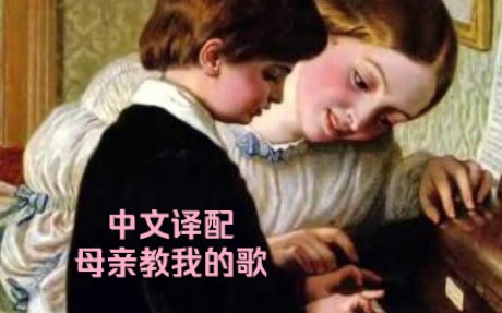 【理音阁】中文译配《母亲教我的歌》德沃夏克双语版哔哩哔哩bilibili