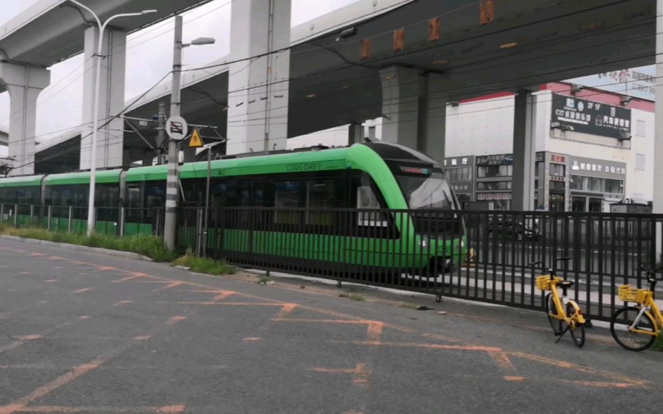 长春轨道交通3号线 5:40-5:50 前进大街站划道车通过观察