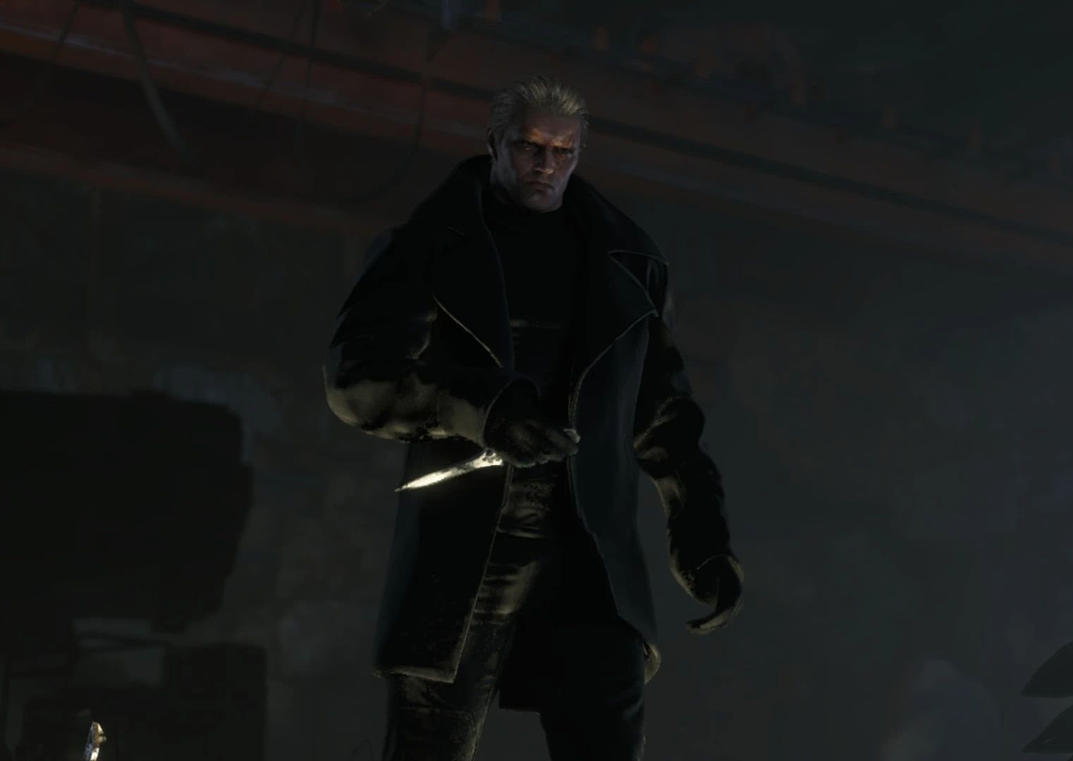 只有克劳萨弓箭1成功力,生化危机4重置boss威斯克射箭已经无能为力(无