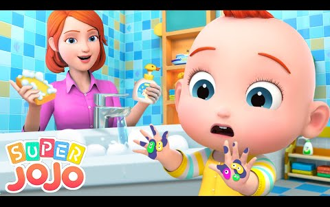 [图]Wash Your Hands Song _ Healthy Habits For Kids