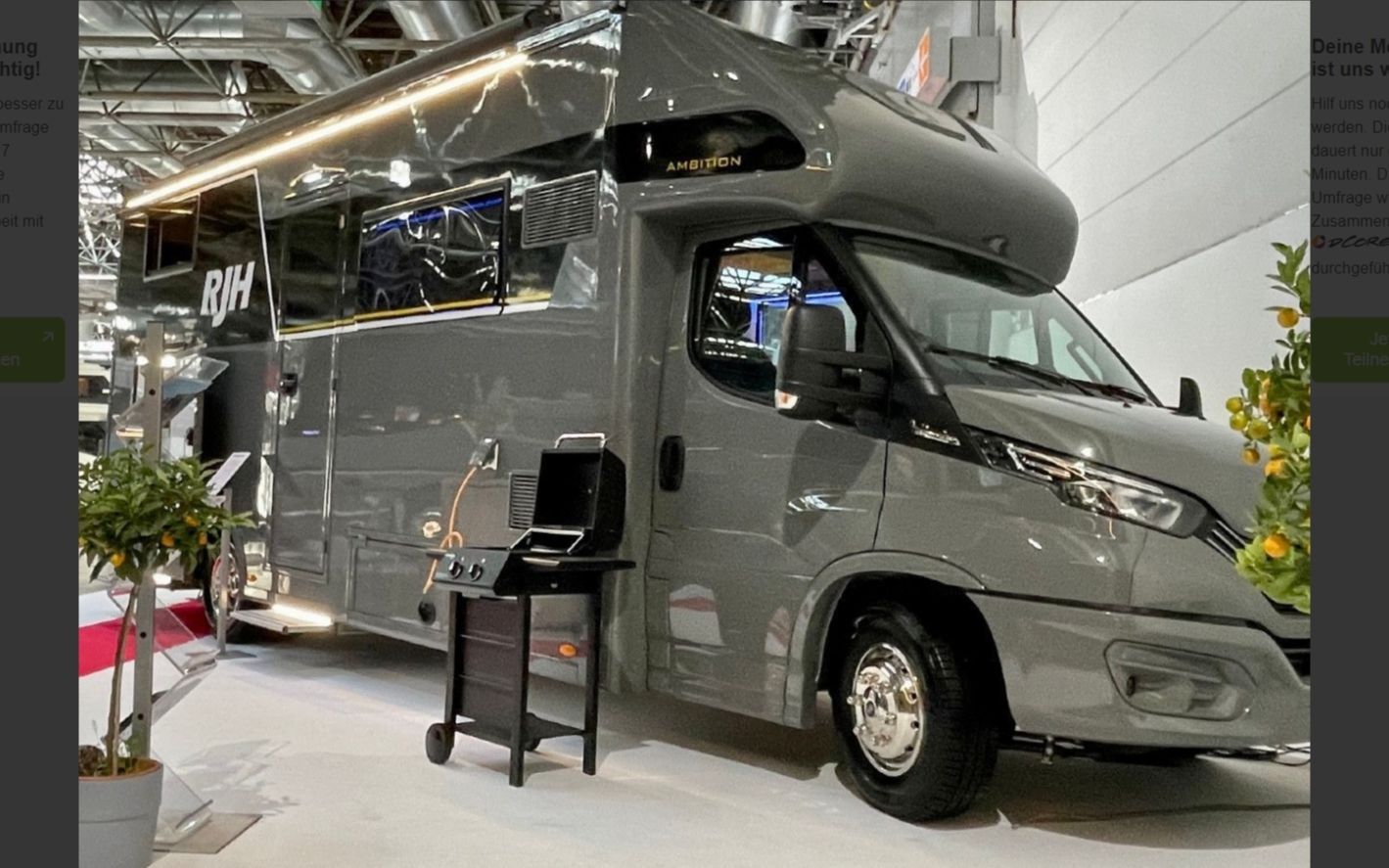 豪华依维柯new daily c型拓展房车(德国rjh出品)