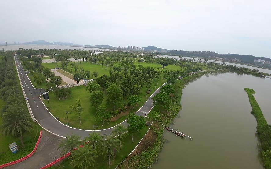 穿越机练习珠海金湾金湖公园