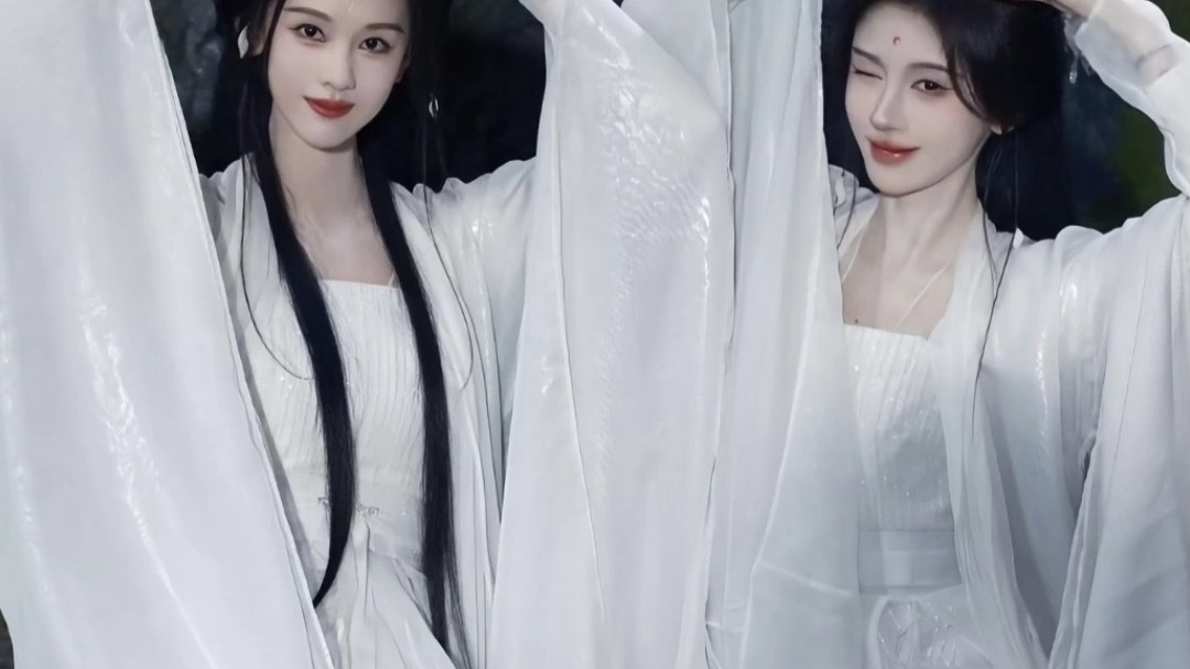 陈都灵鞠婧祎互请剧组喝奶茶