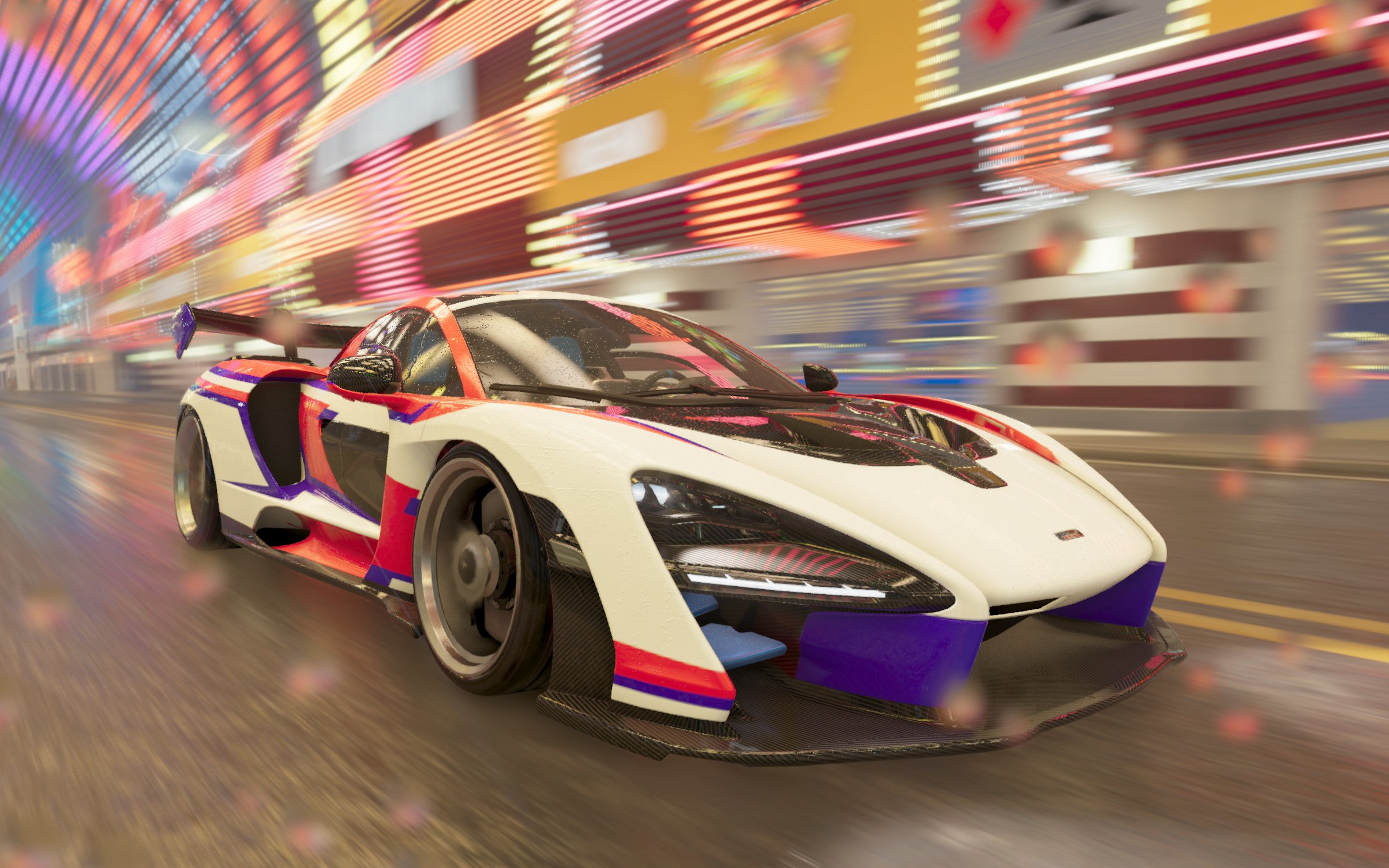 飙酷车神2迈凯伦塞纳的狂野飙车贴纸展示