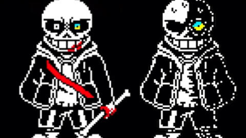 Bad Time Simulator】sans hard mode增加一回合，又增加一点难度，换了