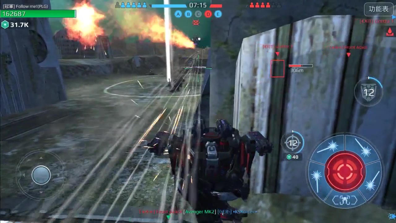 【War Robots】瞬移的摔炮