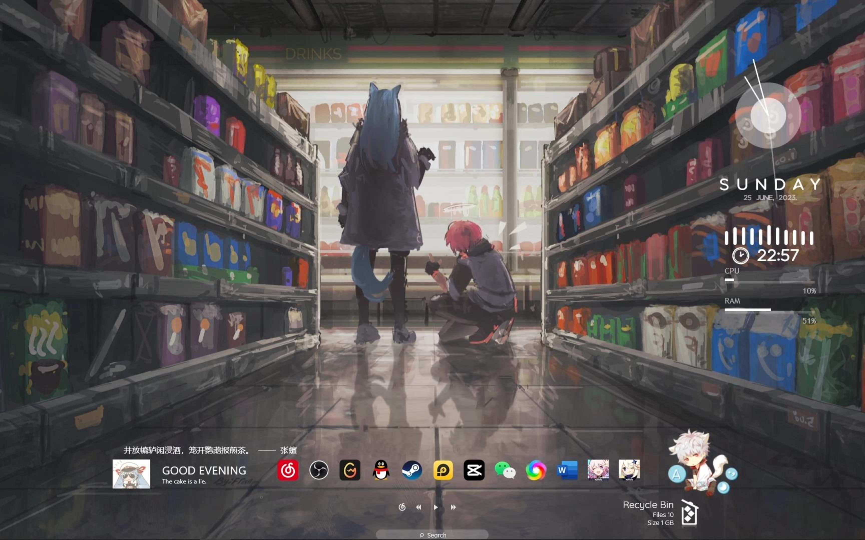 【4k】高质量二次元动态壁纸推荐 #104丨4k 60fps 动漫 游戏 【wall