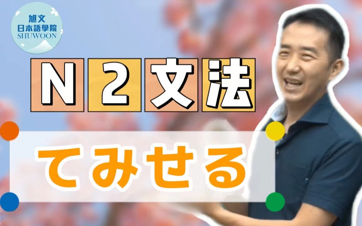 志方老师的N2语法正式课程（试听版）てみせる