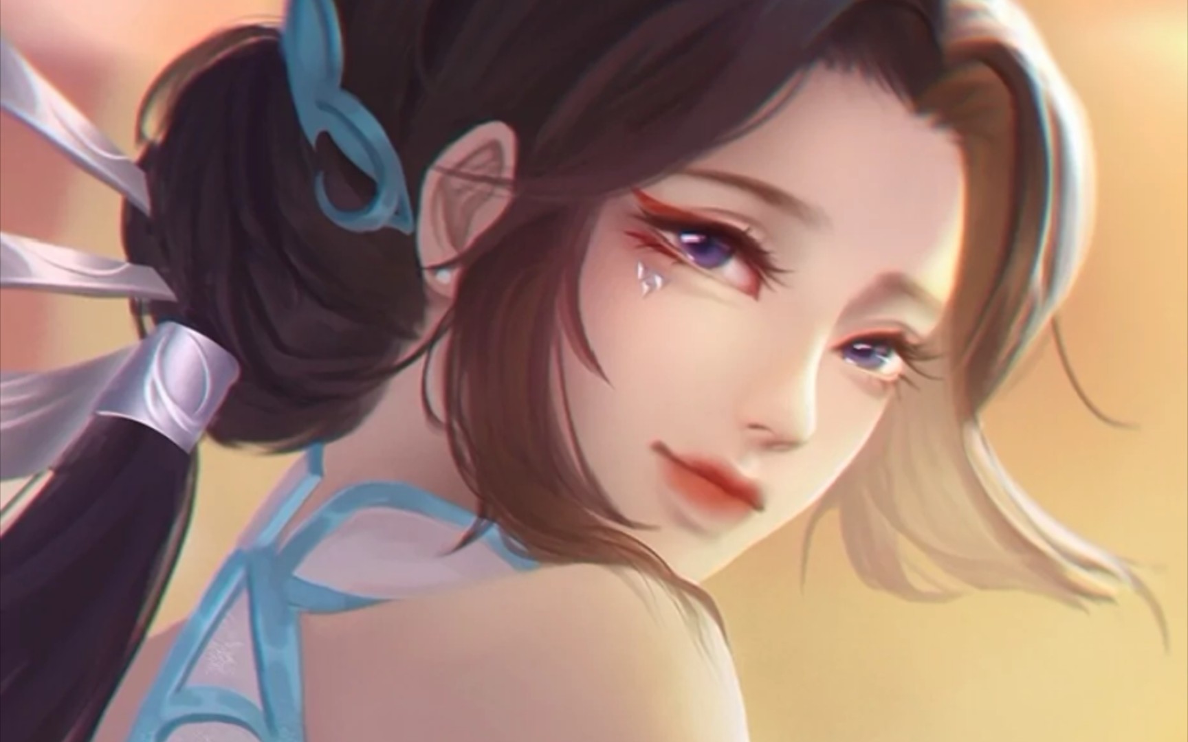 白鹤梁神女一一大乔_王者荣耀