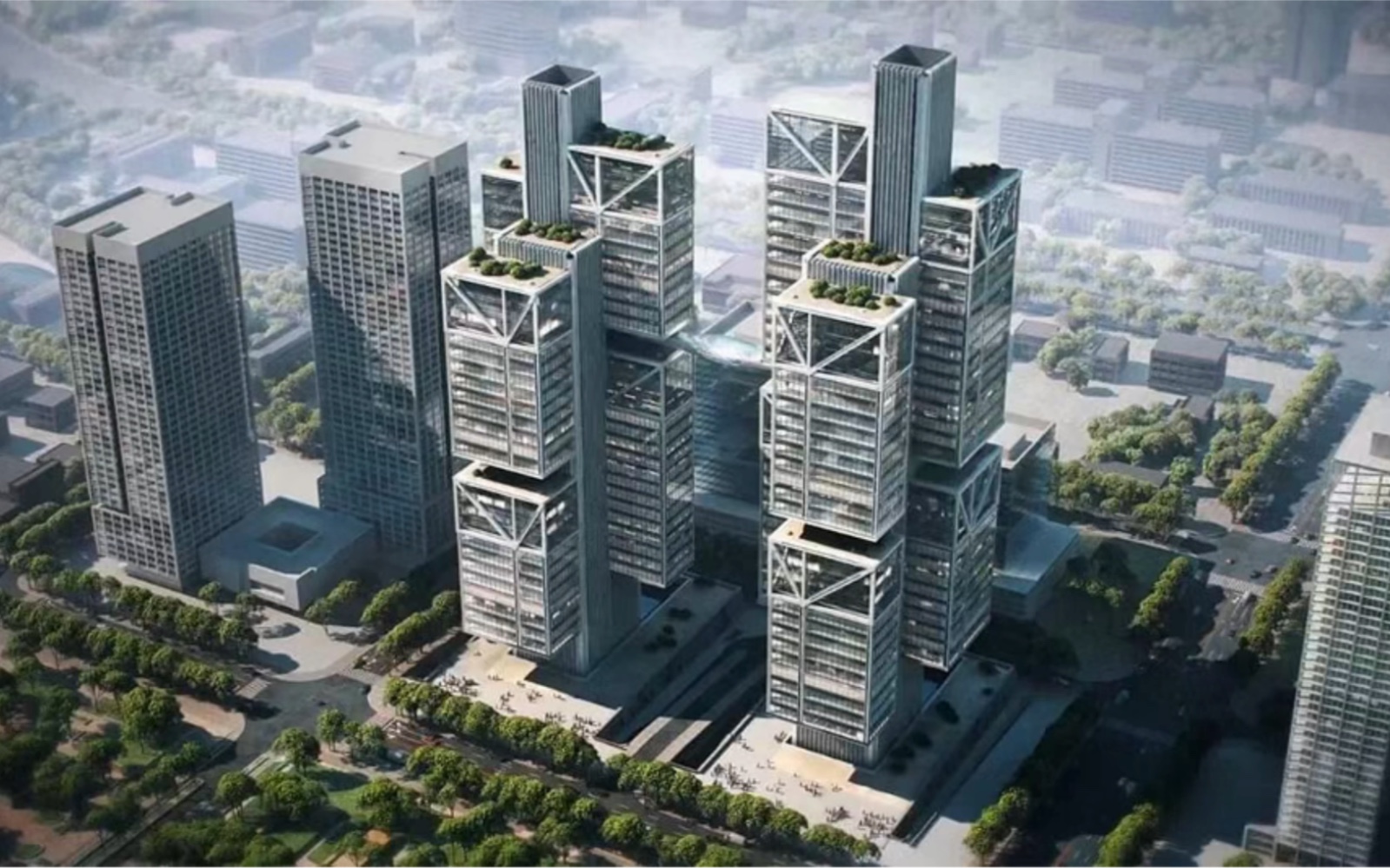 大疆总部"天空之城"通过竣工验收