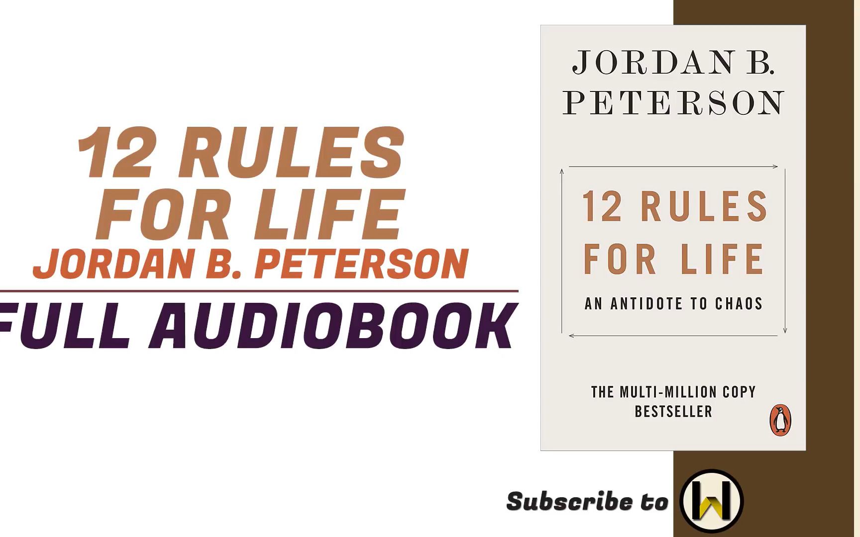 [图]12 Rules for Life ｜ Jordan B.Peterson ｜ Audiobook ｜ English ｜ (3aLcGDJrC00)