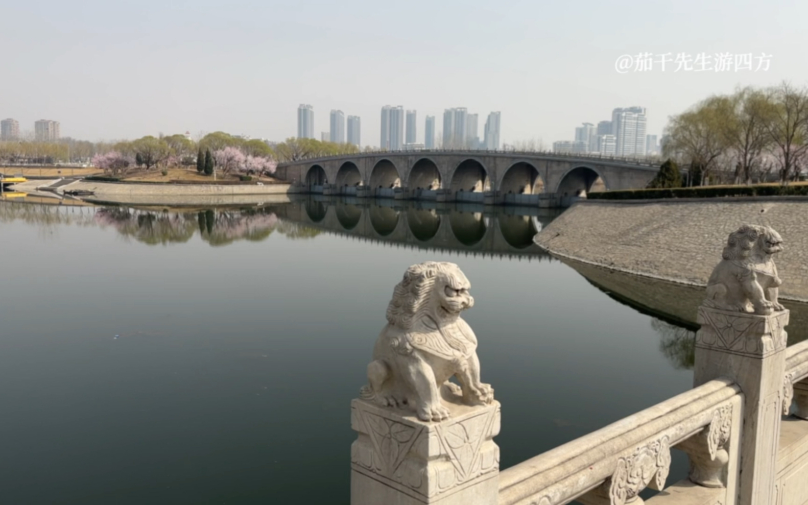 大运河两岸1000米图片