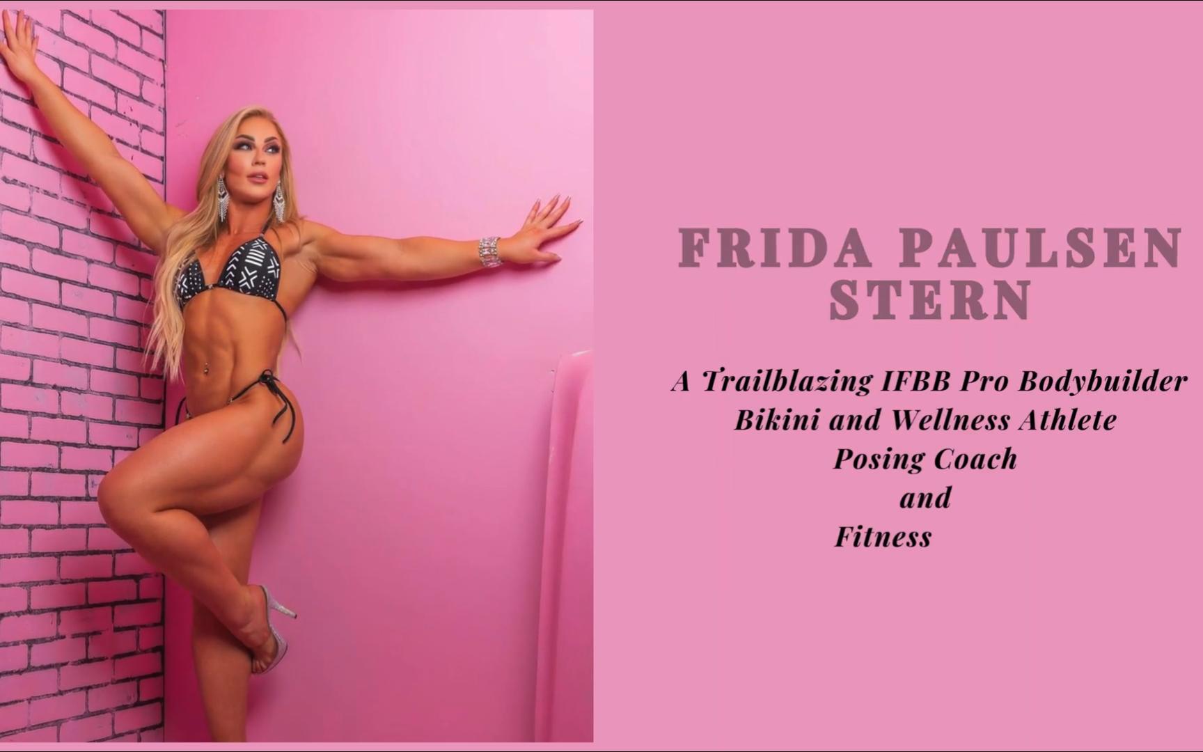 瑞典肌肉美女Frida Paulsen哔哩哔哩bilibili