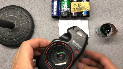 kyocera/京瓷samura Z2 武士日本135胶片胶卷半格照相机拆机维修清理 