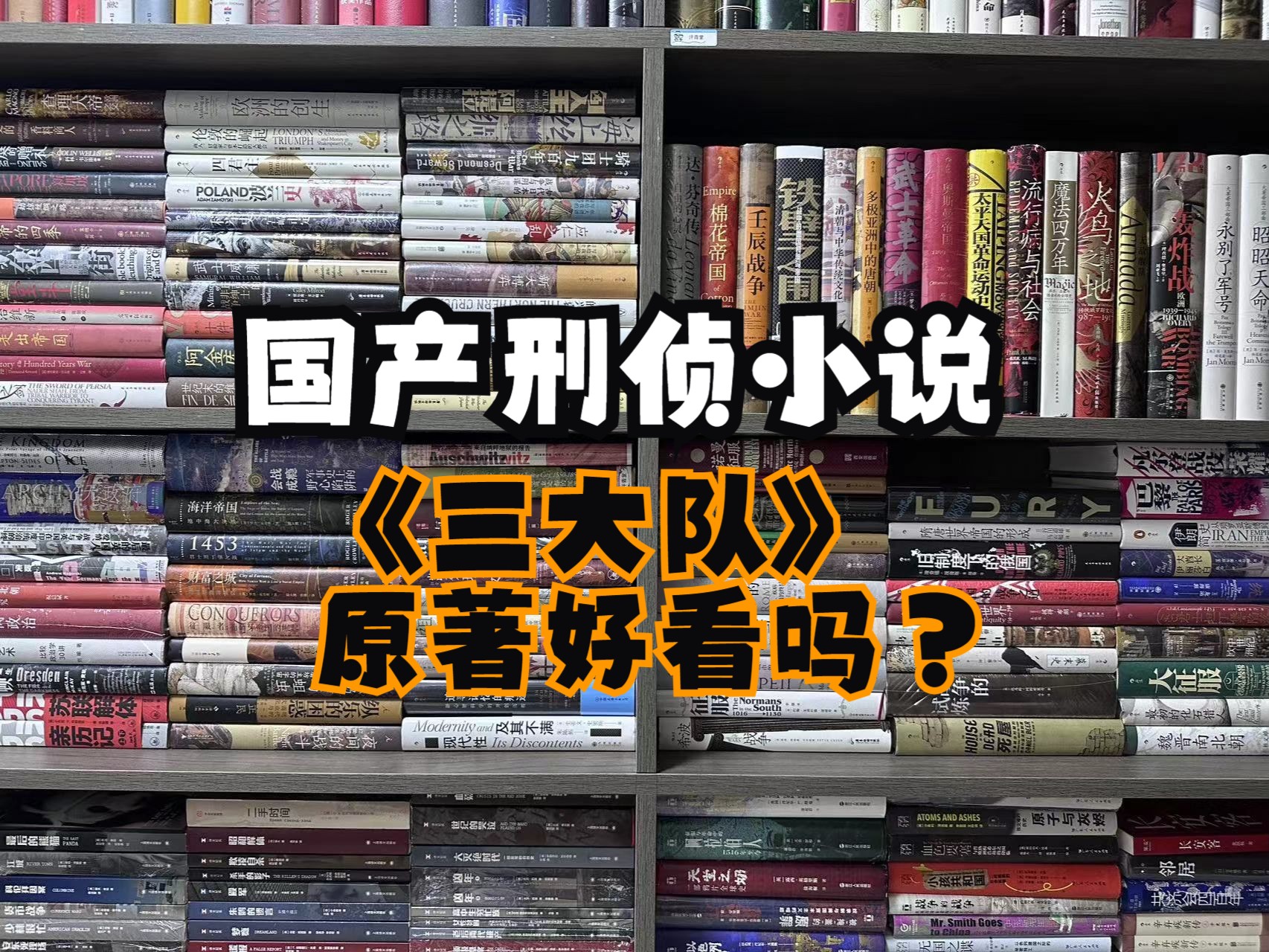 国产刑侦|12月份蕞值得看的一部电影《三大队》?原著比电影更精彩!一口去读完哔哩哔哩bilibili