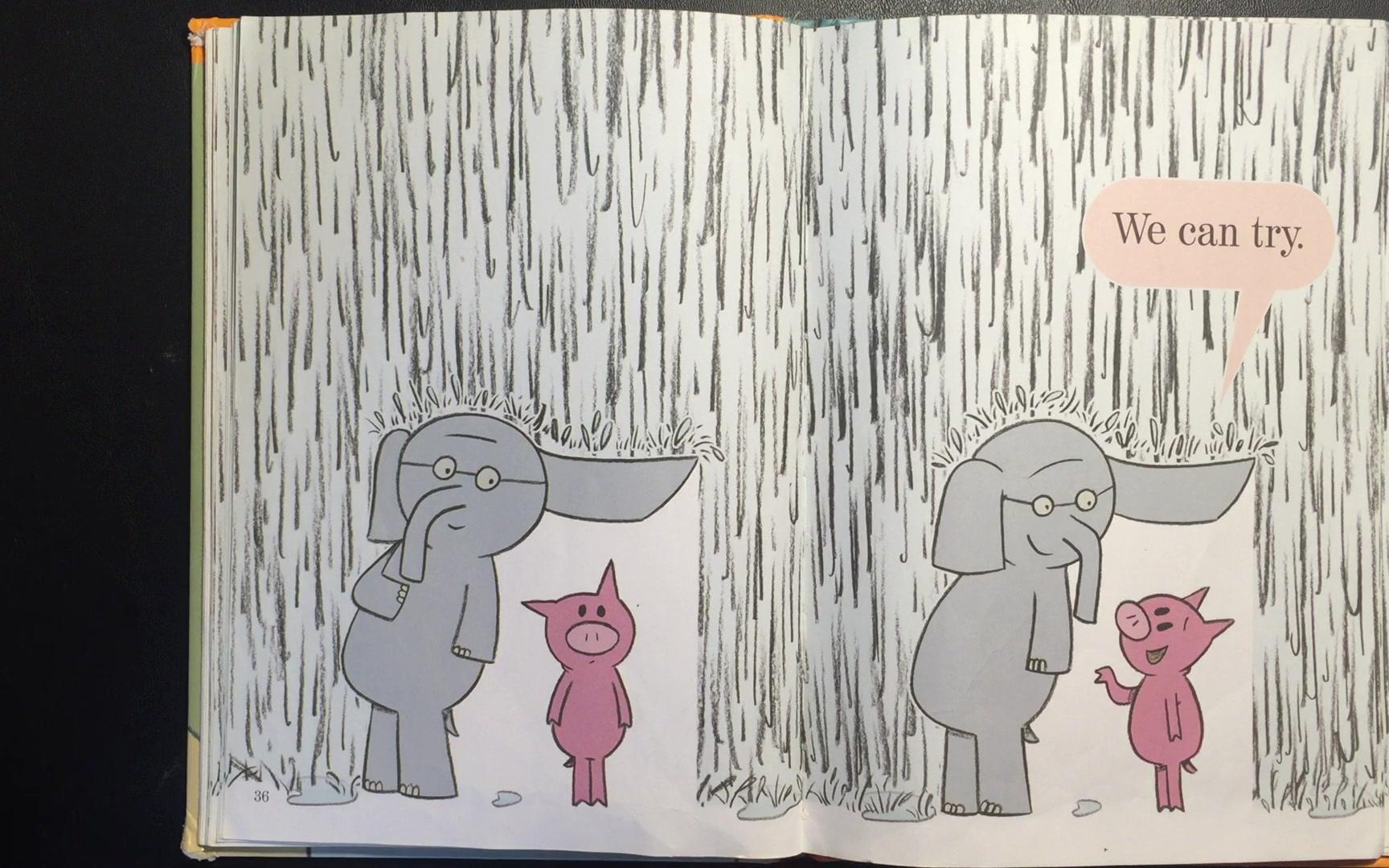 [图]英文绘本朗读 Are You Ready to Play Outside 【Elephant & Piggie Books by Mo Willems】