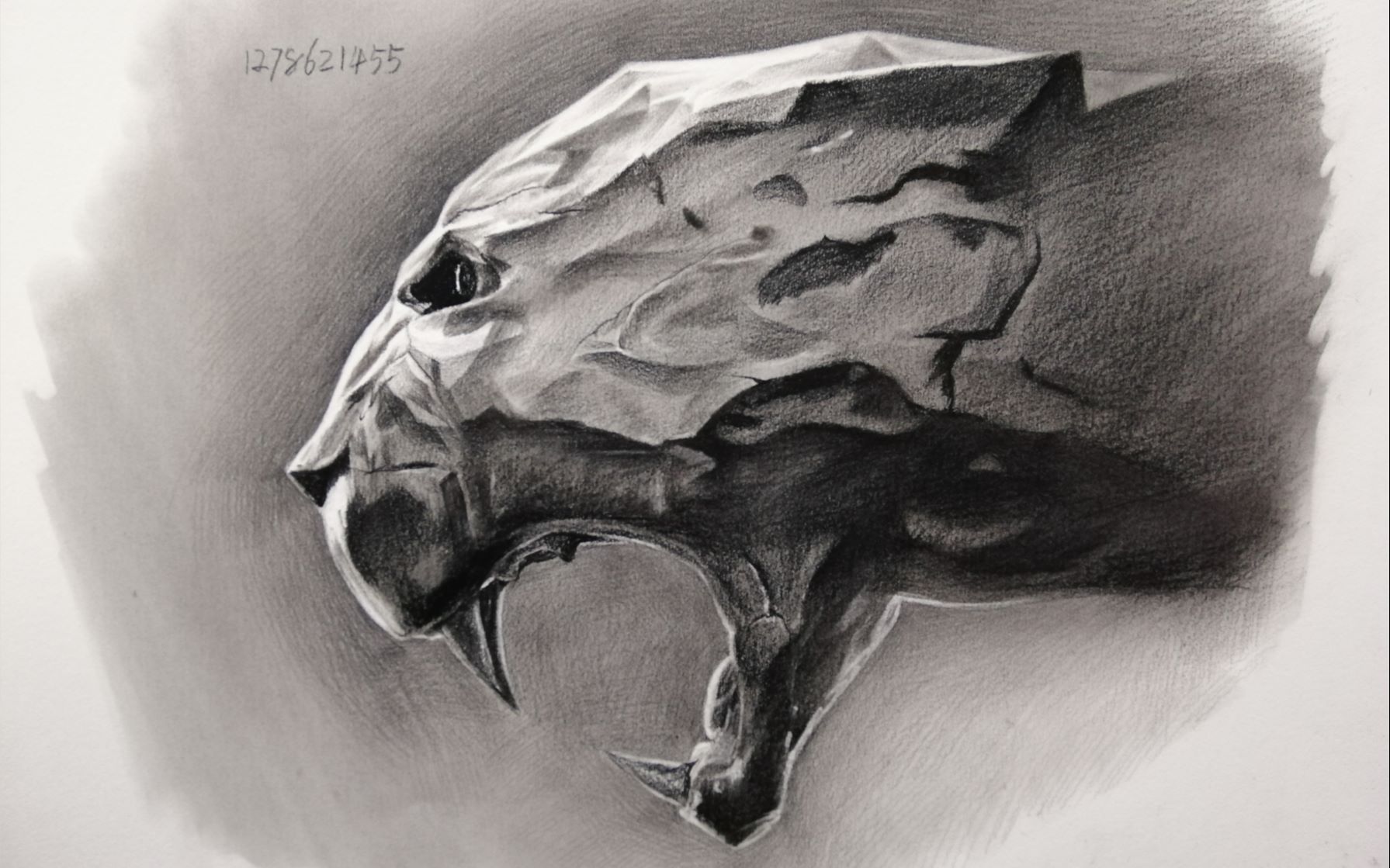 【小白学素描】原来石头质感是这么画的!