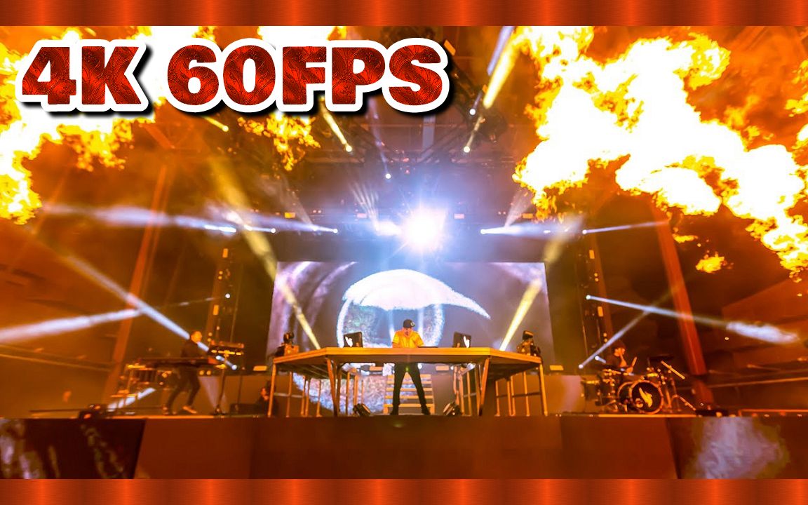 4k60fps超高清78美国dj62尼克米勒illenium现场红色摇滚乐队79